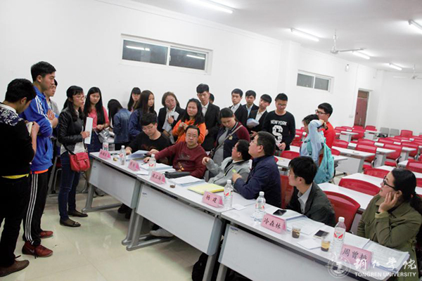 beat365官网举行“挑战杯”课外科技学术作品评审决赛