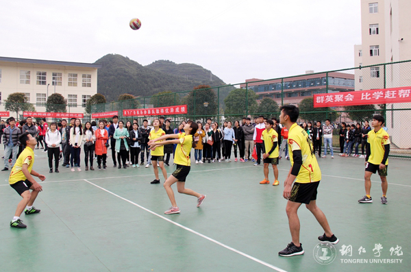 beat365官网举办2017年“双飞广告杯”学生排球赛