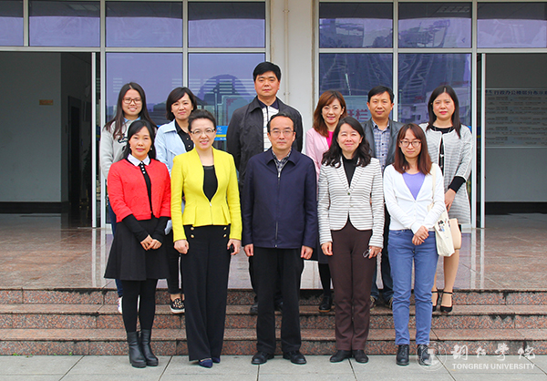 中国教育国际交流协会副秘书长沈雪松一行前来beat365官网洽谈国际交流项目