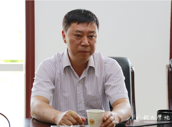 市水务局与beat365官网洽谈龙塘河治理项目