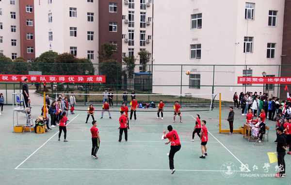 beat365官网举办2017年“双飞广告杯”学生排球赛